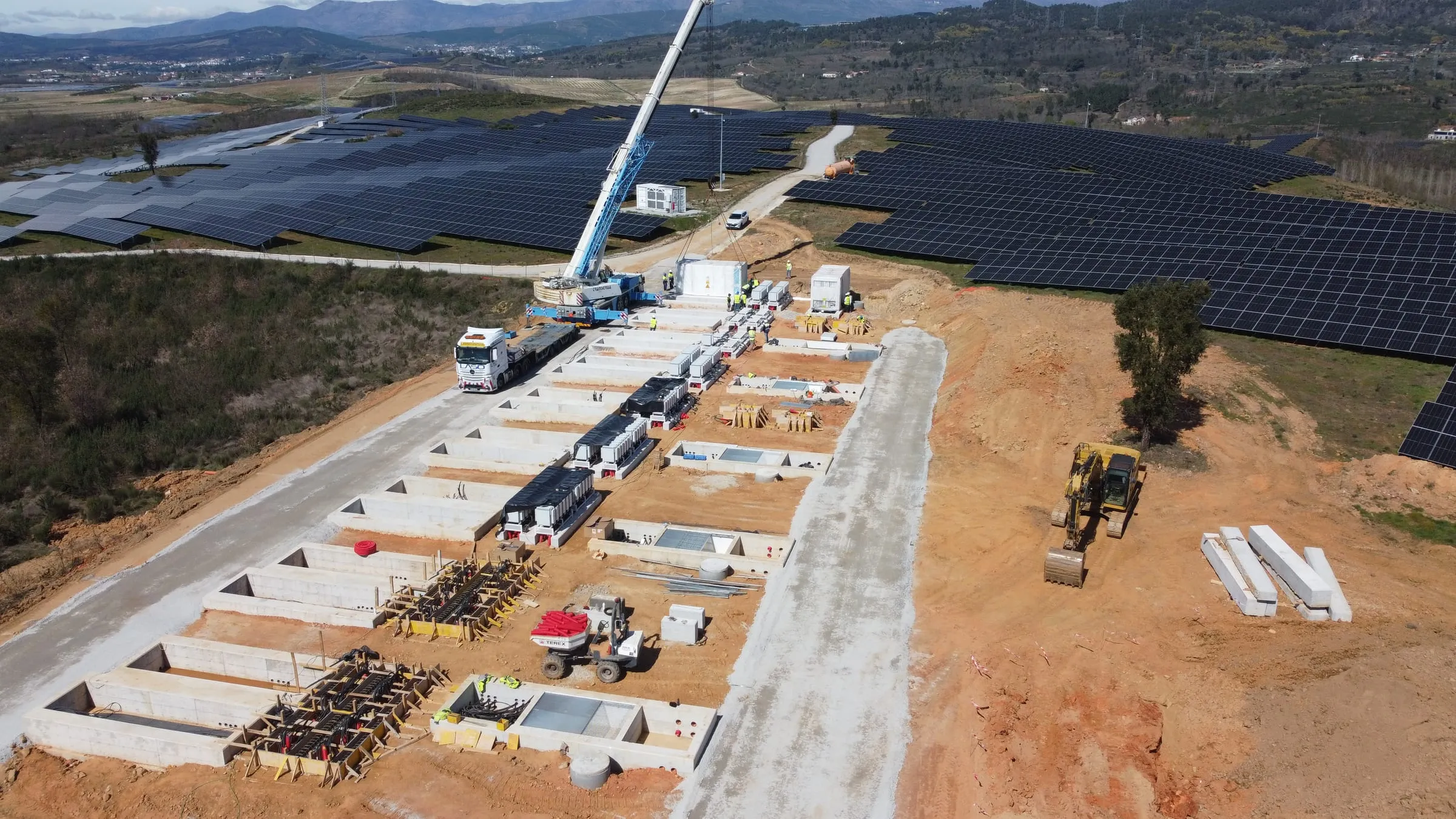 BESS Fundão Fase II plant in Portugal · 6/8